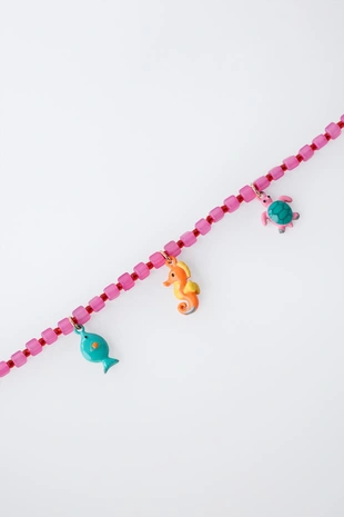 Набор из двух ожерелий с морскими бусинами- Заказать в России