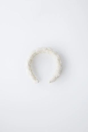 Ободок с цветами- Заказать в России