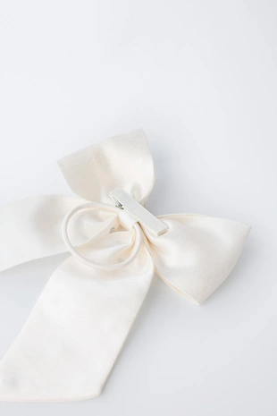 Резинка для волос с заколкой и бантом с украшениями- Заказать в России