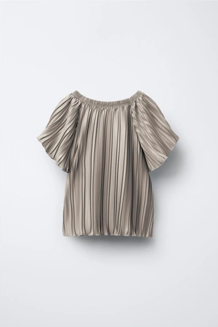 Футболка со складками- Заказать в России