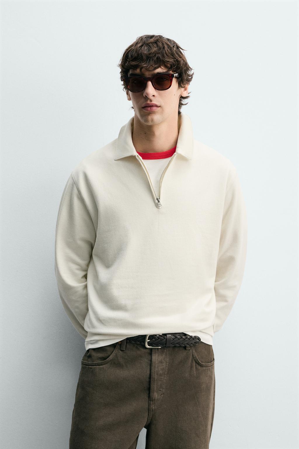 ТОЛСТОВКА ПОЛО НА МОЛНИИ