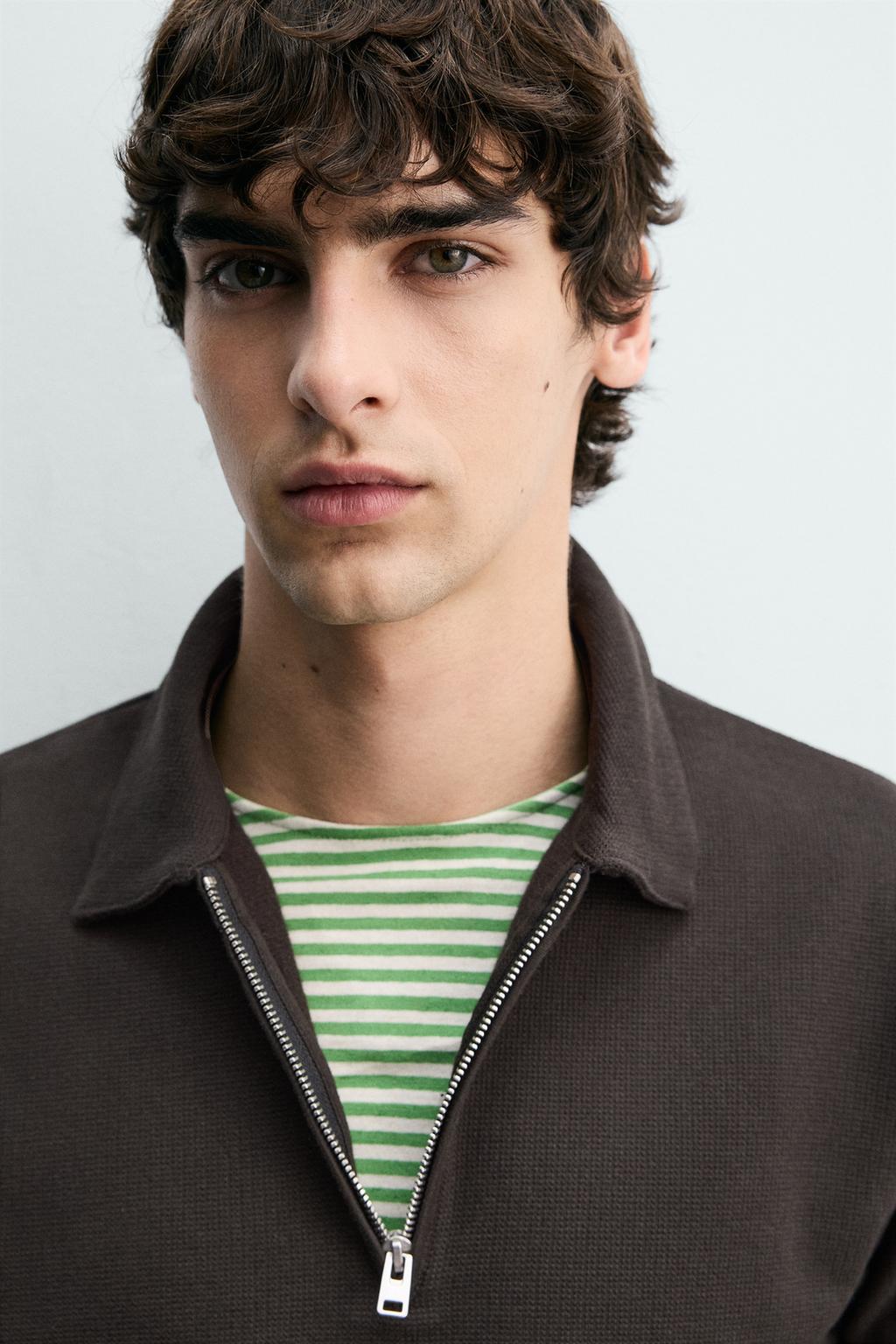 ТОЛСТОВКА ПОЛО НА МОЛНИИ