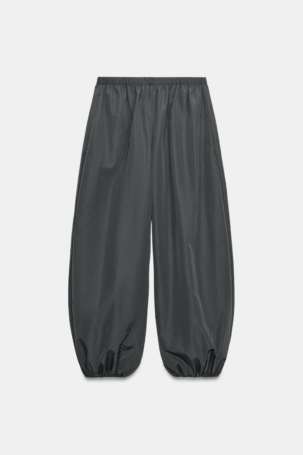 НЕЙЛОНОВЫЕ БРЮКИ-БОМБЕРЫ