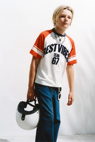 Футболка с принтом Team Six Seven- Заказать в России