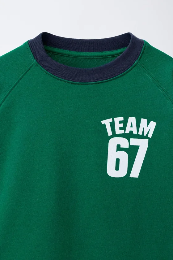 ФУТБОЛКА С ПРИНТОМ «TEAM SIX SEVEN»