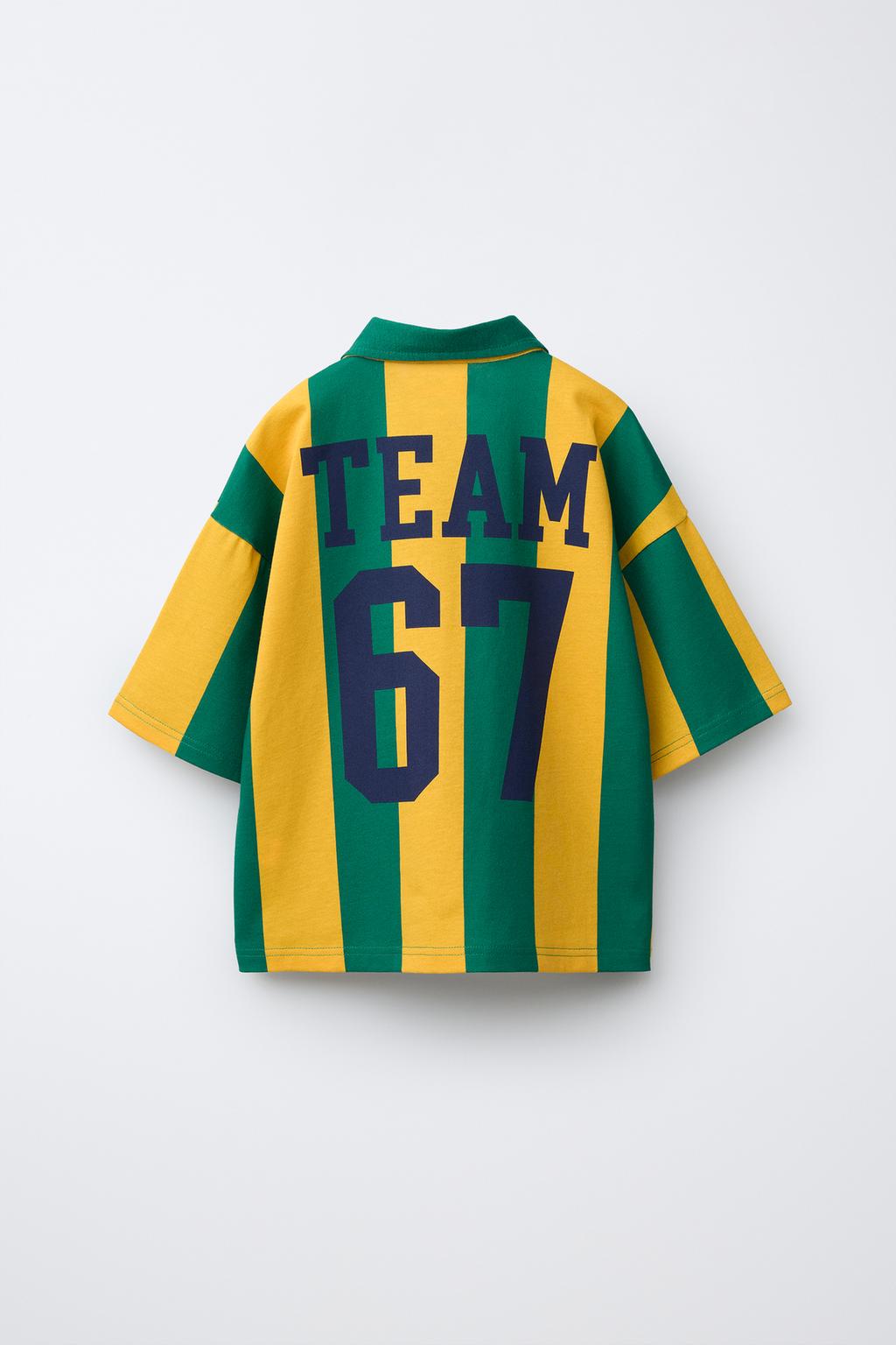 ПОЛО В ПОЛОСКУ TEAM SIX SEVEN