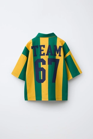 Поло в полоску Team Six Seven- Заказать в России