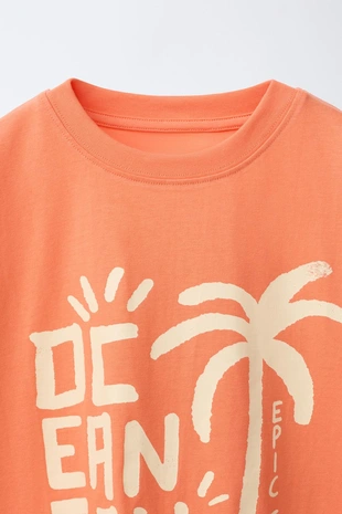 Футболка с принтом