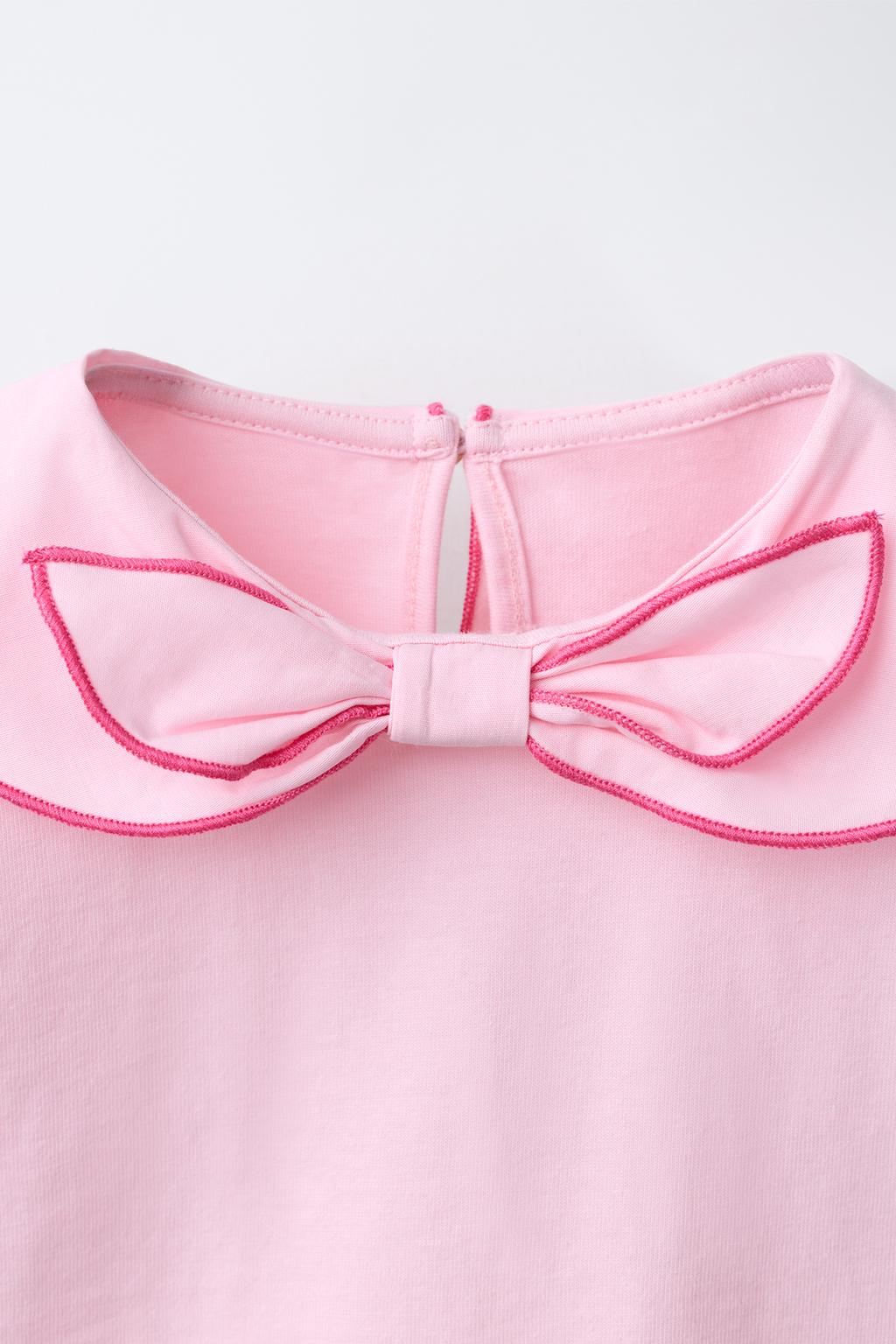 ФУТБОЛКА С БАНТОМ И ШАРФОМ