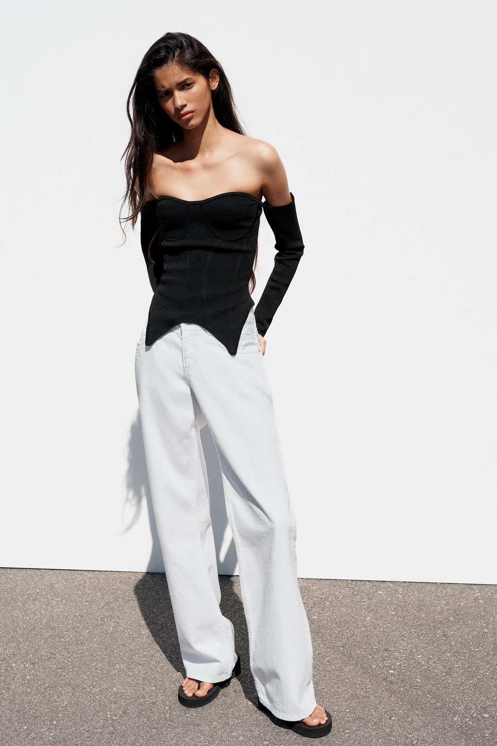 ТРИКОТАЖНЫЙ ТОП-КОРСЕТ