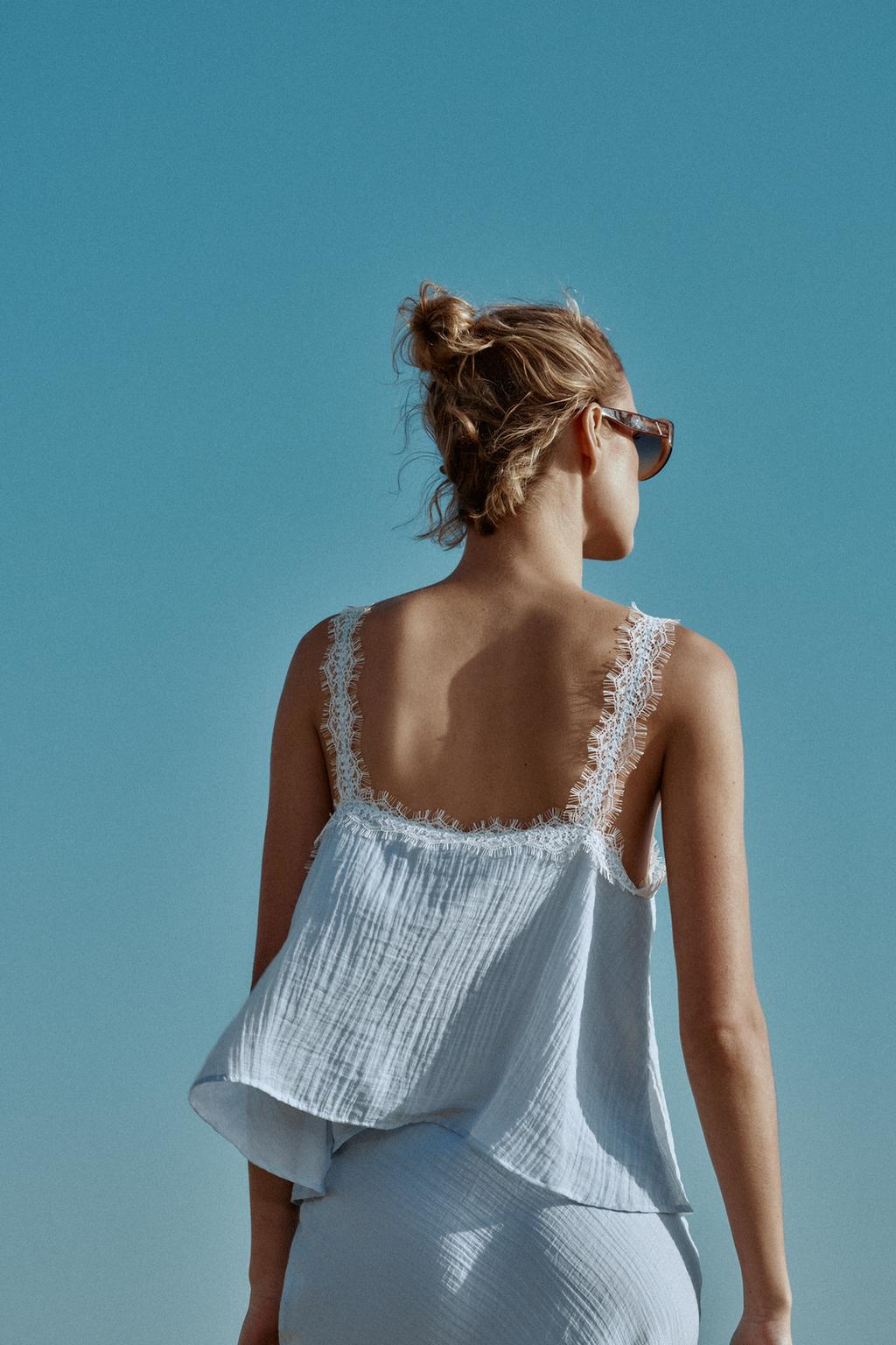 КРУЖЕВНОЙ ТОП В БЕЛЬЕВОМ СТИЛЕ