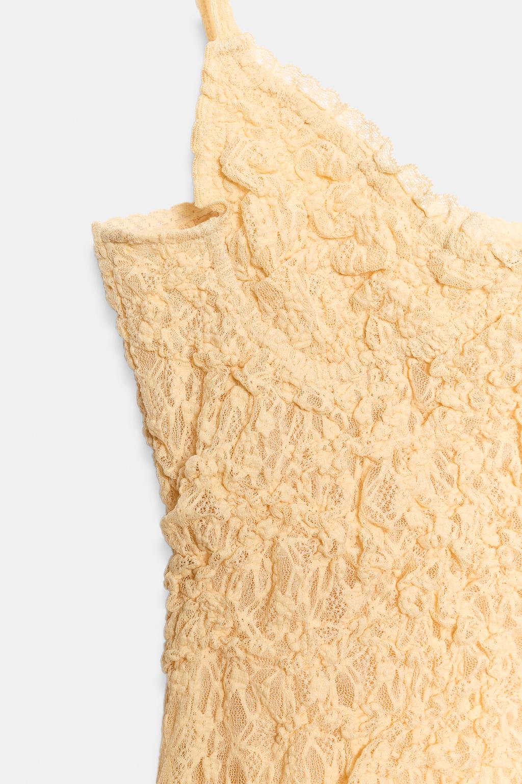 ТОП С ЖАТЫМ КРУЖЕВОМ