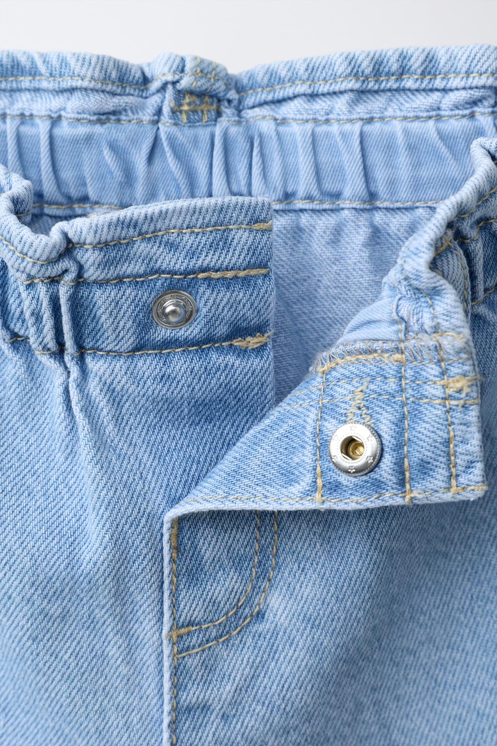 ДЖИНСОВЫЕ ШОРТЫ С БАНТИКАМИ