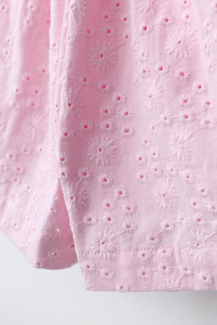 Шорты с вышивкой шиффли- Заказать в России