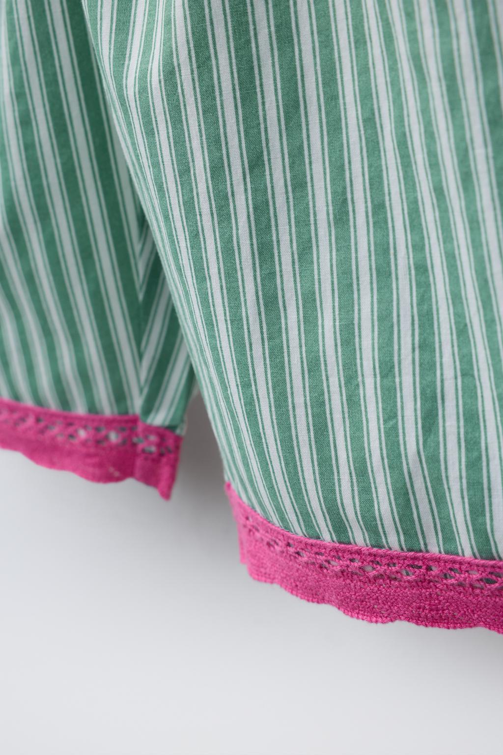 БРЮКИ BALLOON В ПОЛОСКУ