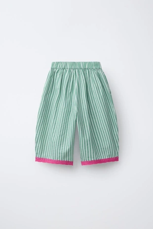 Брюки Balloon в полоску- Заказать в России