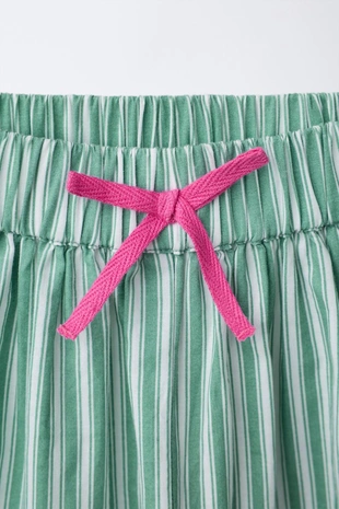 Брюки Balloon в полоску- Заказать в России