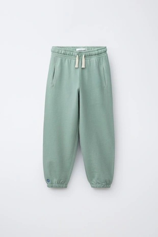 Брюки Balloon из флиса с вышивкой- Заказать в России