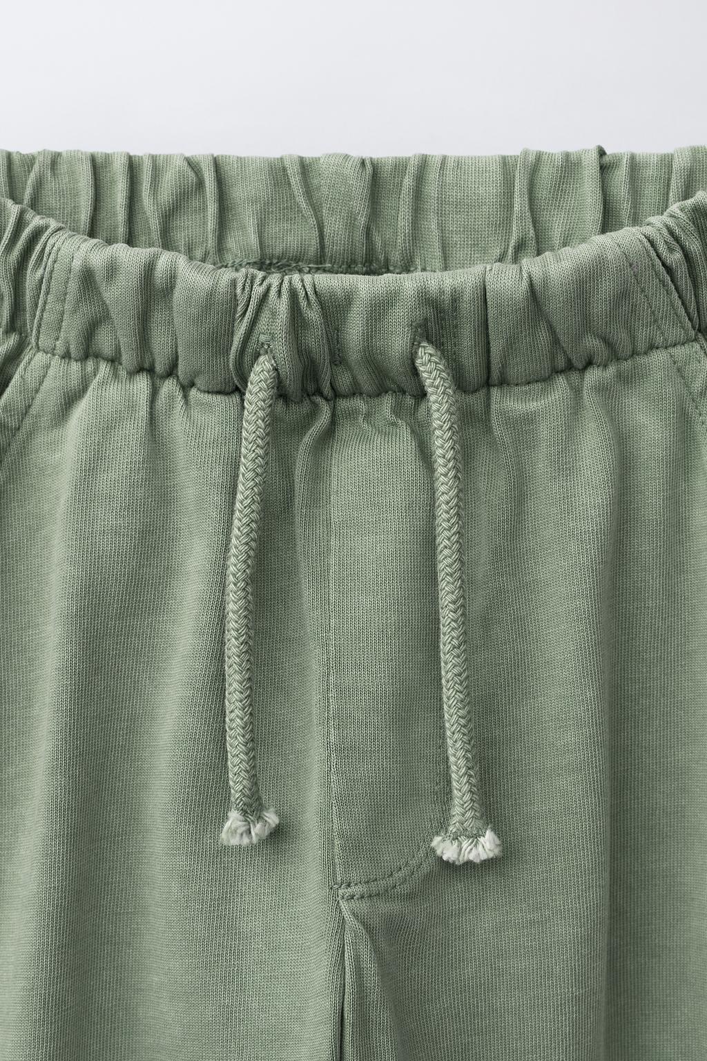 БРЮКИ BAGGY ИЗ ПЛОТНОГО ТРИКОТАЖА