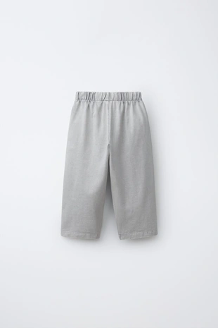 Брюки Baggy из плотного трикотажа