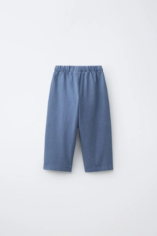 Брюки Baggy из плотного трикотажа