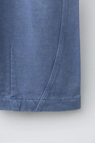 Брюки Baggy из плотного трикотажа