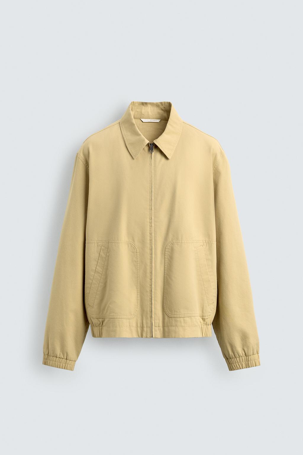 КУРТКА REGULAR FIT ИЗ ХЛОПКА И ЛИОЦЕЛЛА