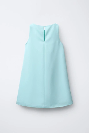 Атласное платье с бисером и цветочным узором- Заказать в России