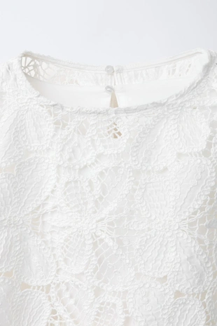 Двойное комбинированное кружевное платье- Заказать в России