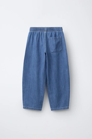 Брюки бочонок с эластичным поясом- Заказать в России