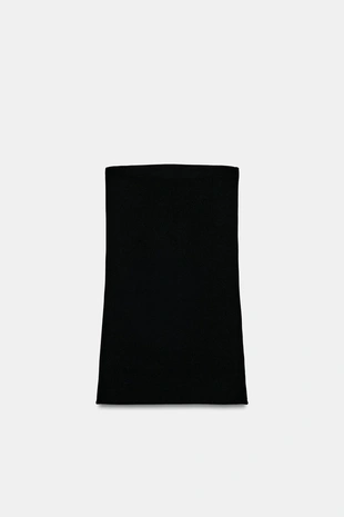 Эластичное платье без бретелей- Заказать в России