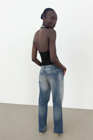 Топ халтер с заклепками- Заказать в России