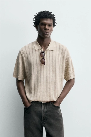 Поло в рубчик- Заказать в России