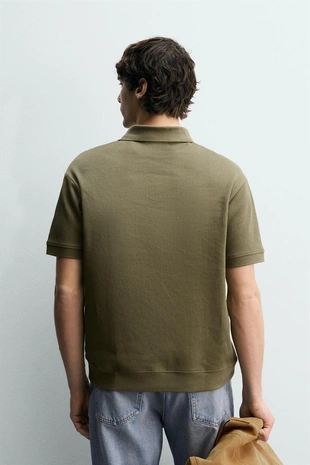 Поло в вертикальный рубчик- Заказать в России