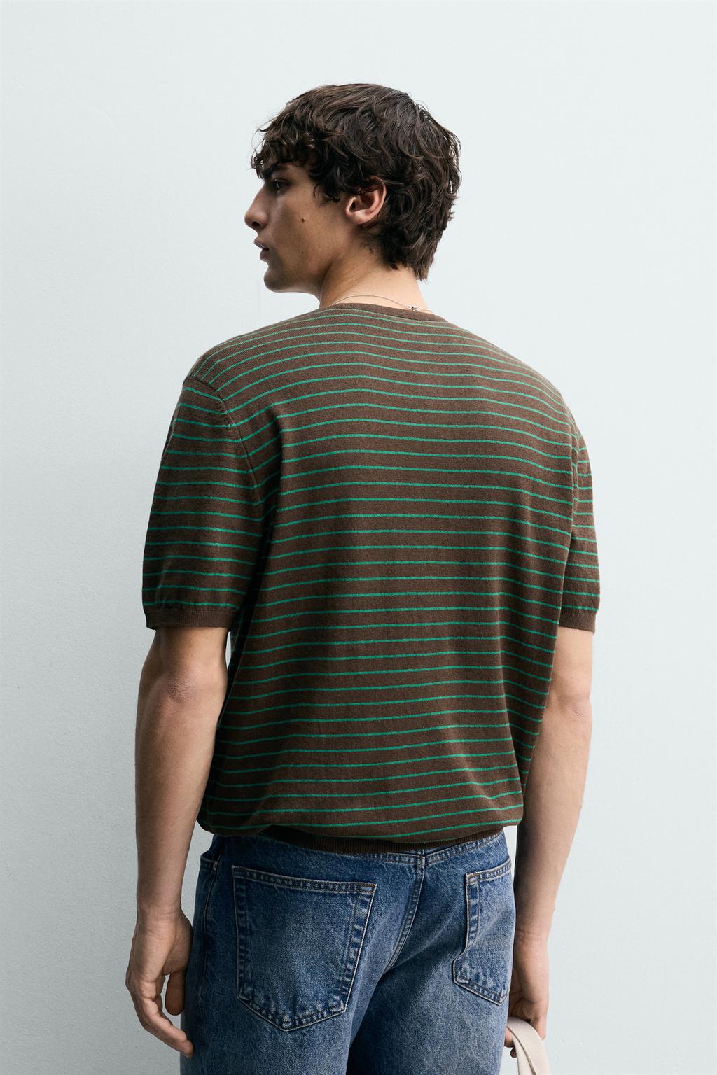 ФУТБОЛКА ИЗ СМЕСОВОГО ХЛОПКА И ЛЬНА