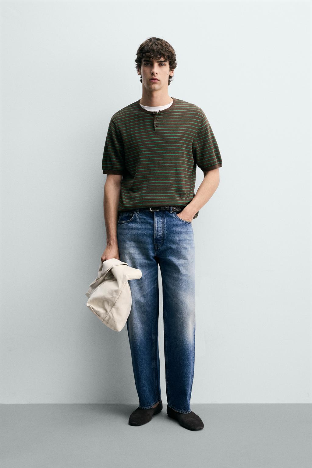 ФУТБОЛКА ИЗ СМЕСОВОГО ХЛОПКА И ЛЬНА