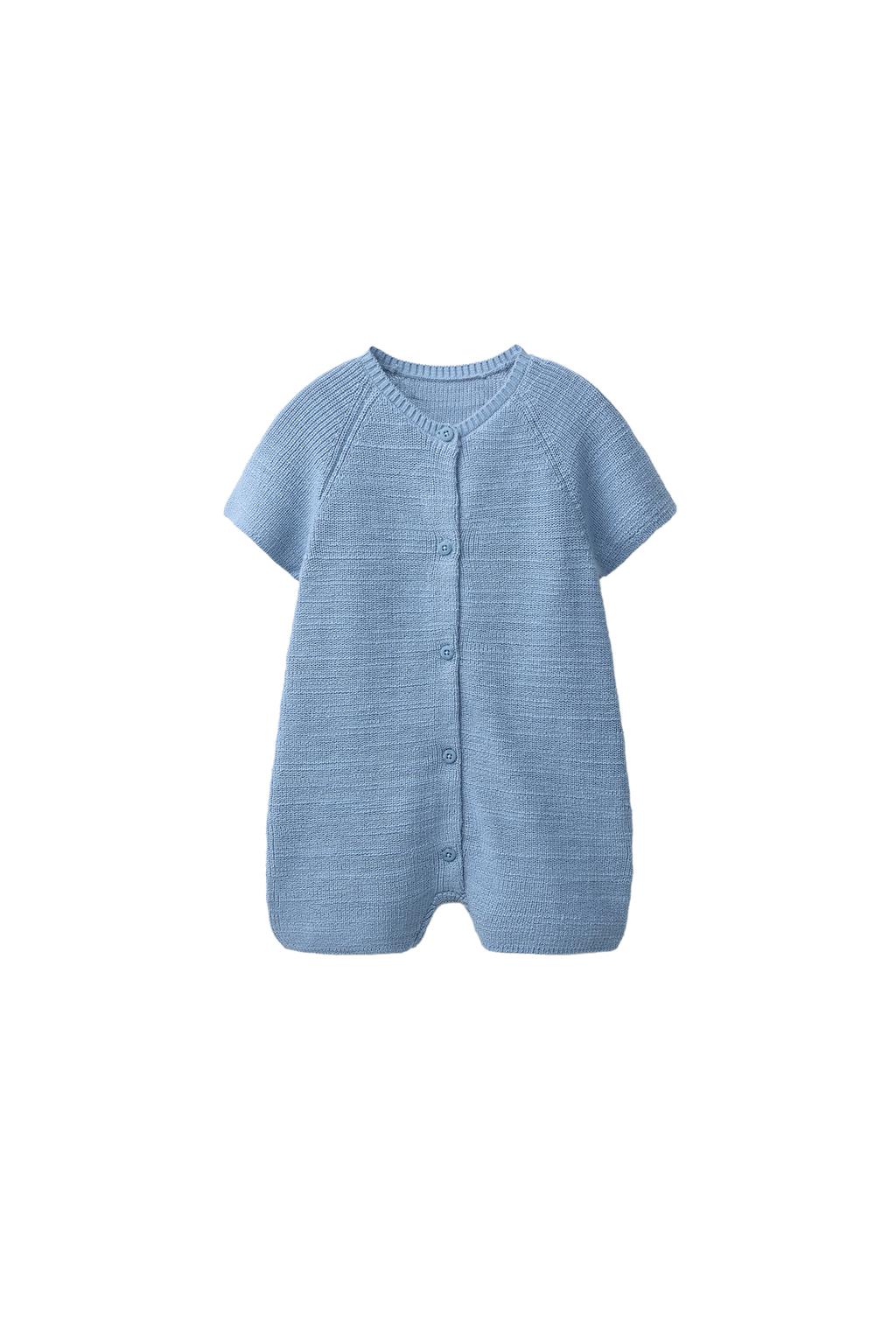 КОРОТКИЙ КОМБИНЕЗОН С ЖЕМЧУЖНЫМ УЗОРОМ