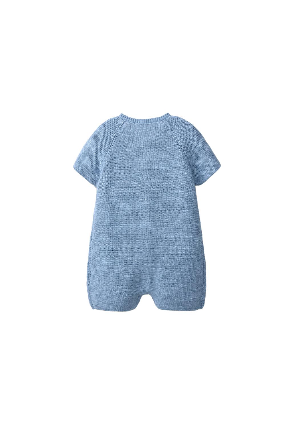 КОРОТКИЙ КОМБИНЕЗОН С ЖЕМЧУЖНЫМ УЗОРОМ