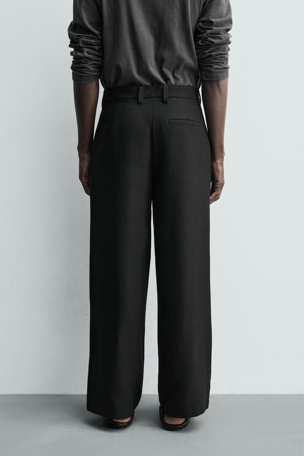 БРЮКИ RELAXED FIT СО СКЛАДКАМИ