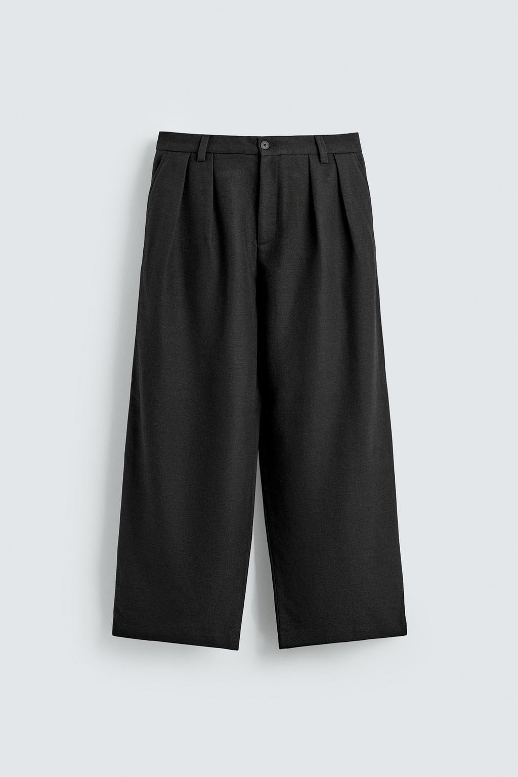 БРЮКИ RELAXED FIT СО СКЛАДКАМИ