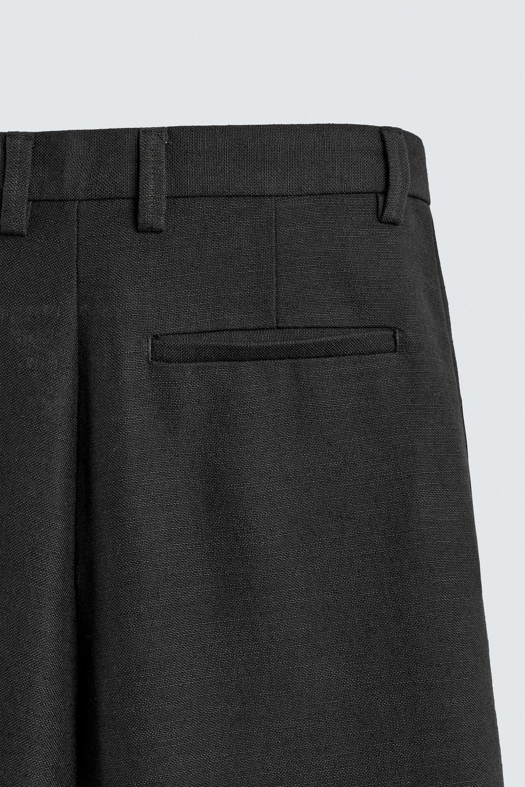 БРЮКИ RELAXED FIT СО СКЛАДКАМИ