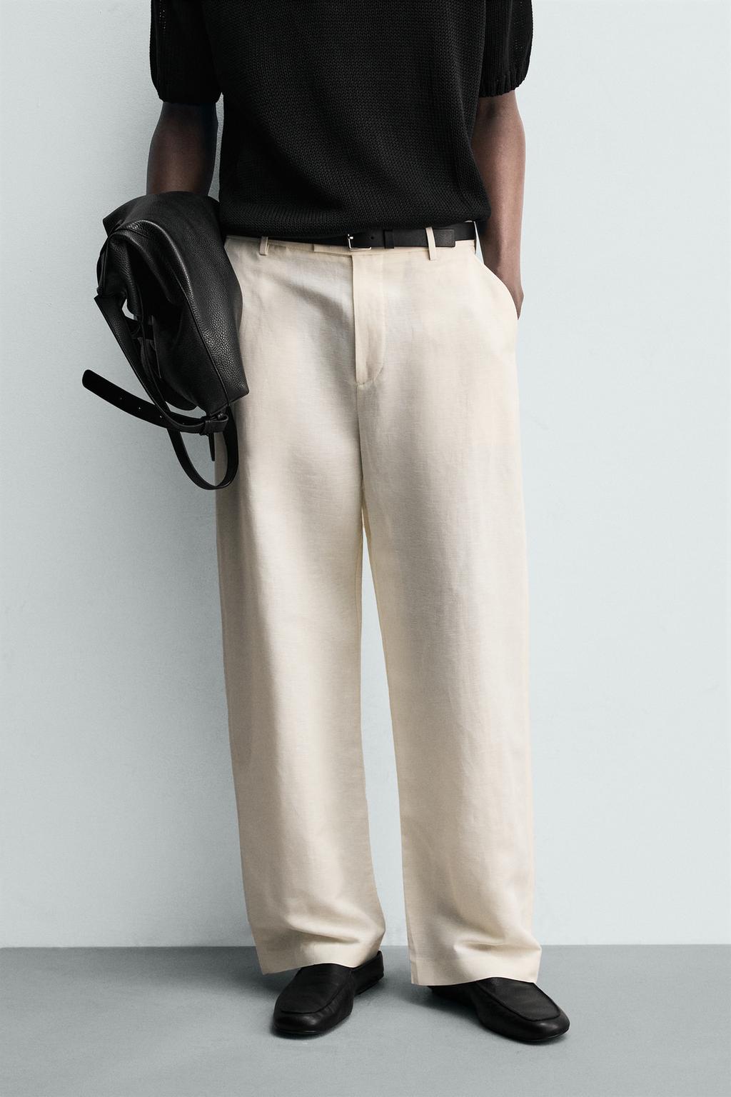 БРЮКИ RELAXED FIT СО СКЛАДКАМИ