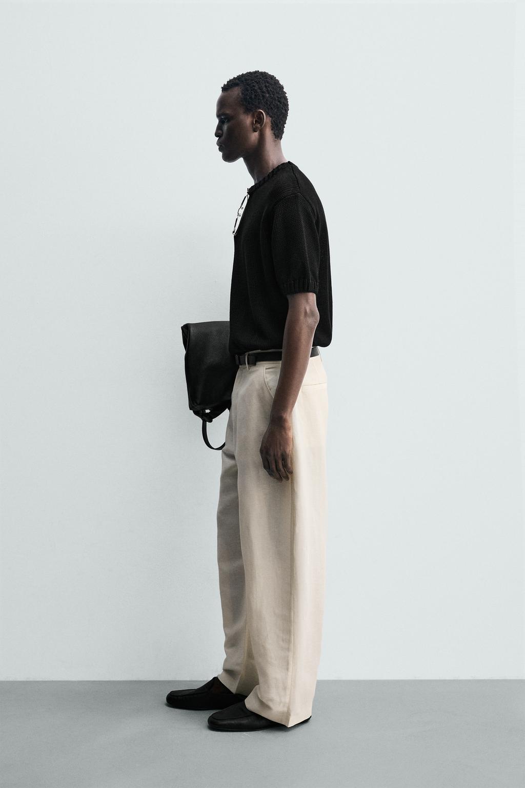 БРЮКИ RELAXED FIT СО СКЛАДКАМИ