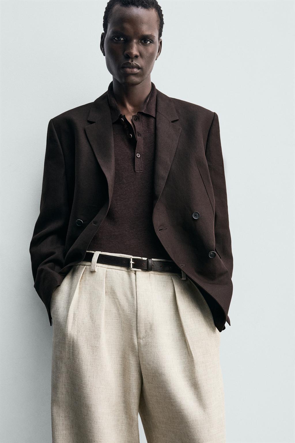 БРЮКИ RELAXED FIT СО СКЛАДКАМИ