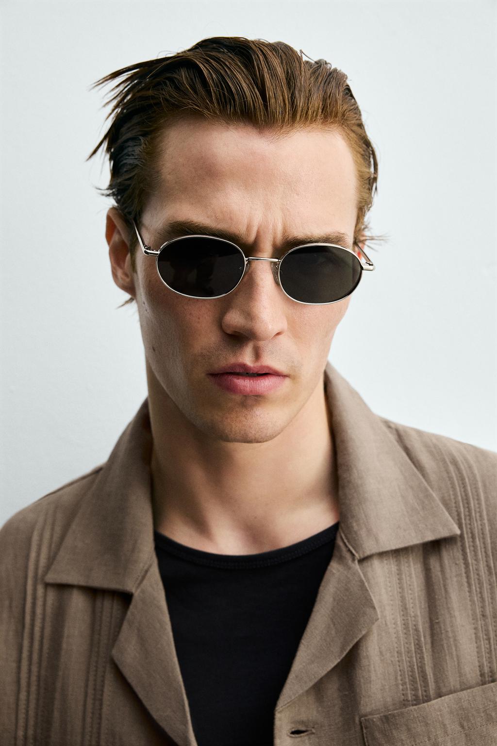 РУБАШКА RELAXED FIT ИЗ 100% ЛЬНА С КАРМАНАМИ И СКЛАДКАМИ