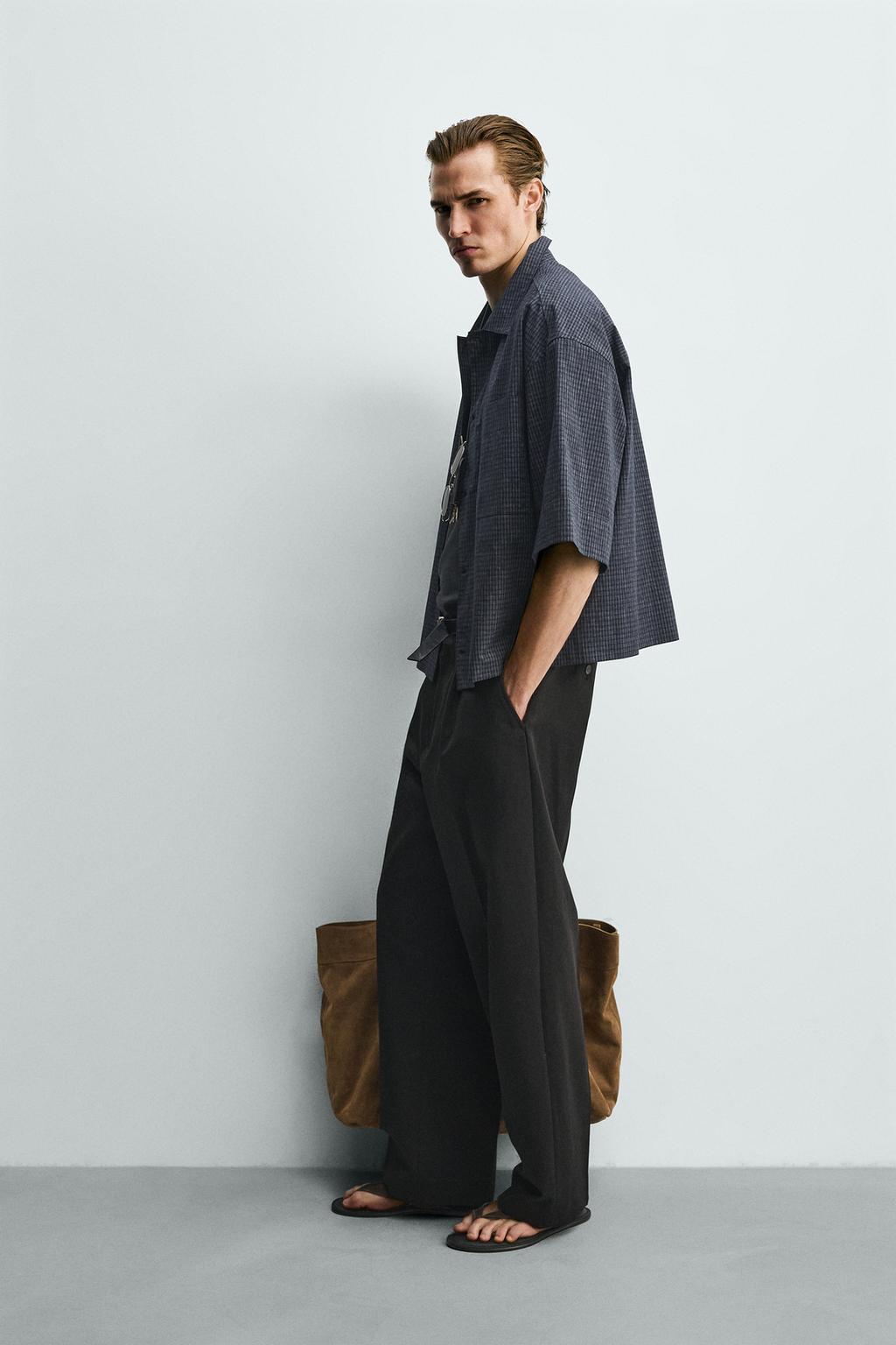 РУБАШКА BOXY FIT В КЛЕТКУ