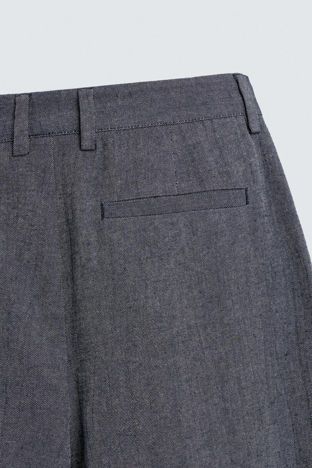 БРЮКИ RELAXED FIT СО СКЛАДКАМИ