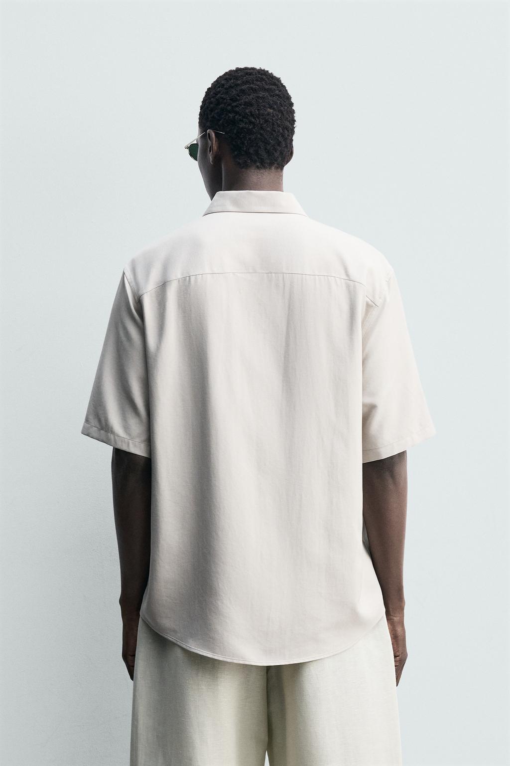 РУБАШКА RELAXED FIT С КАРМАНАМИ