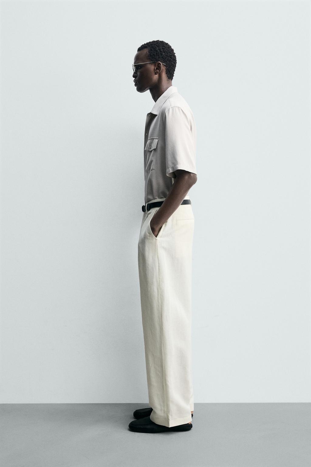 РУБАШКА RELAXED FIT С КАРМАНАМИ