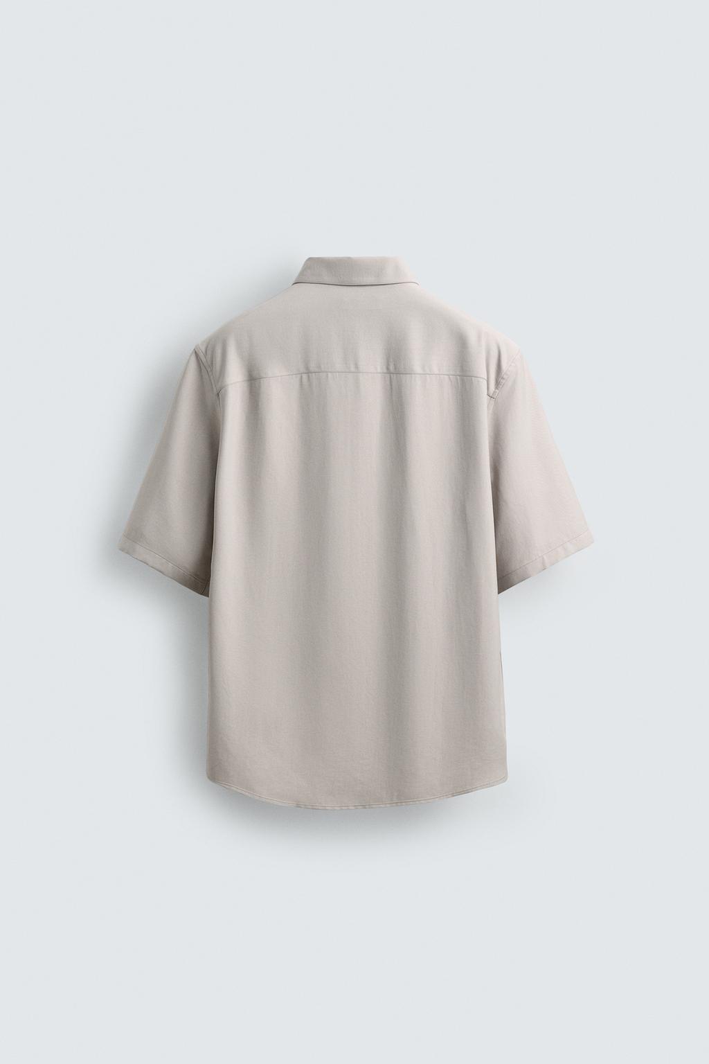 РУБАШКА RELAXED FIT С КАРМАНАМИ